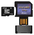 Reader Series microSDHC Trio 4Gb