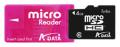 Reader Series microSDHC + microReader 4GB