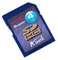 Super SDHC Class 4 4GB