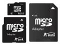 Turbo microSDHC class6 4GB +2 adapters