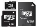 Turbo microSDHC class6 8GB +2 adapters