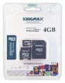 micro SDHC Card 4GB Class 6 + 2 adapters
