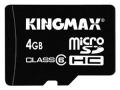 microSDHC Class 6 Card 4GB + SD adapter