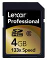 SDHC Professional 133x 4Gb