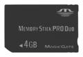 MemoryStick PRO Duo 4Gb